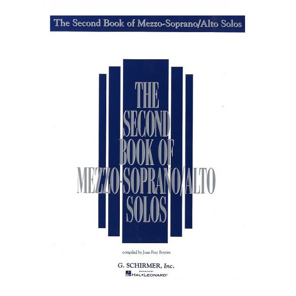 The Second Book Of Mezzo-Soprano/Alto Solos