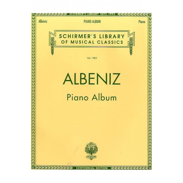 Issac Albeniz: Piano Album