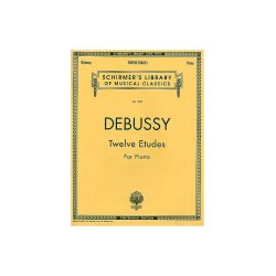 Claude Debussy: Twelve Etudes For Piano