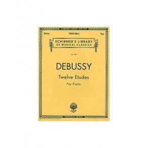 Claude Debussy: Twelve Etudes For Piano