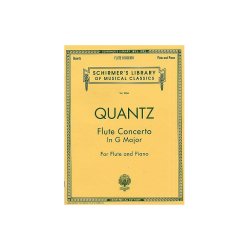 Johann Joachim Quantz: Flute Concerto In G Major (Flute/Piano)