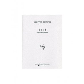 Walter Piston: Duo For Viola And Cello