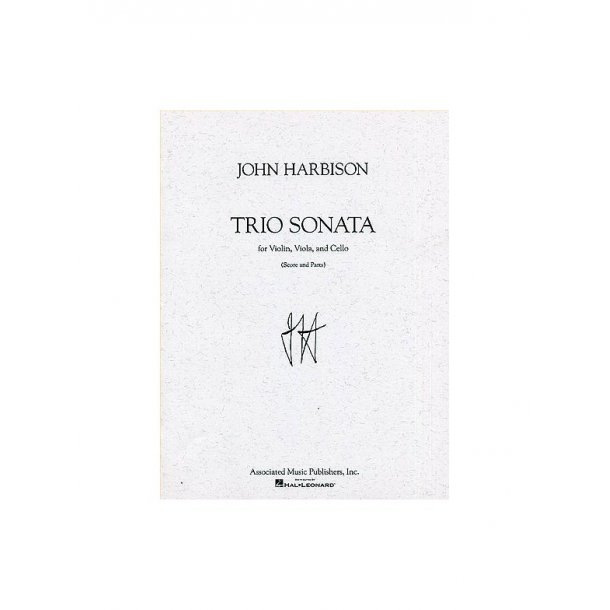 John Harbison: Trio Sonata (Score And Parts)