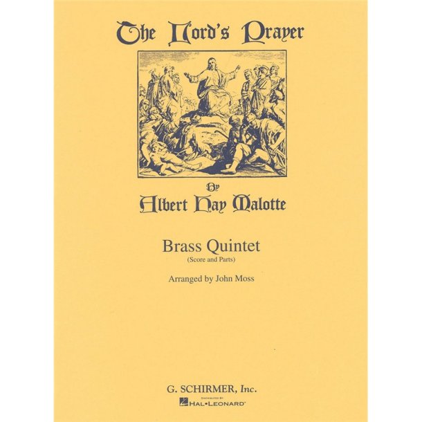 Albert Hay Malotte: The Lord's Prayer (Brass Quintet) - Score/Parts