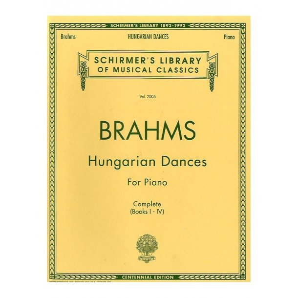 Johannes Brahms: Hungarian Dances
