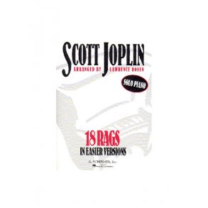 Scott Joplin: 18 Rags In Easier Versions