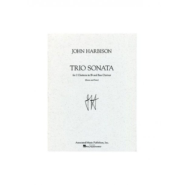 John Harbison: Trio Sonata (Score And Parts)