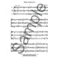 John Harbison: Trio Sonata For Oboe, Cor Anglais And Bassoon (Score and Parts)