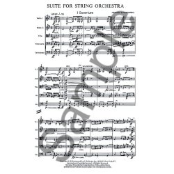 Arnold Schoenberg: Suite For String Orchestra (Score)