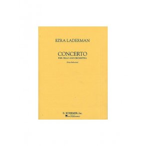 Ezra Laderman: Concerto For Cello And Orchestra (Cello/Piano)
