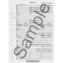 Robert Xavier Rodriguez: Pinata For Orchestra (Full Score)