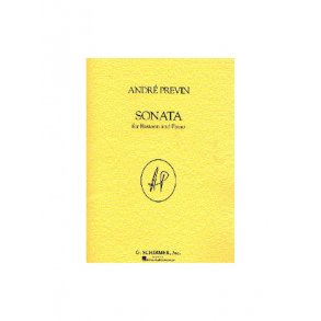 Andre Previn: Sonata For Bassoon And Piano