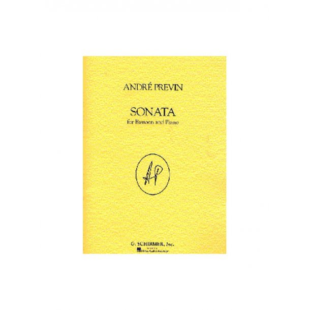 Andre Previn: Sonata For Bassoon And Piano