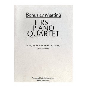 Bohuslav Martinu: First Piano Quartet (Score/Parts)