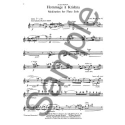 Louis Moyse: Hommage A Krishna