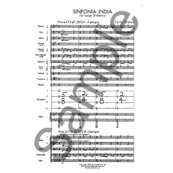 Carlos Chavez: Symphony No.2 'Sinfonia India' (Score)