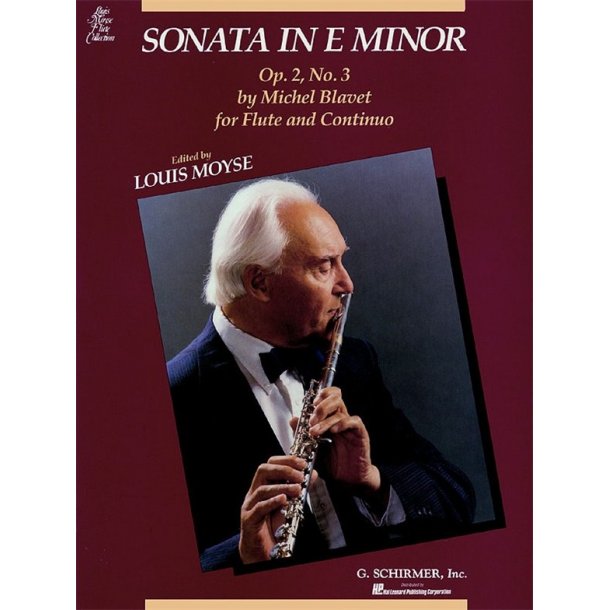 Michel Blavet: Sonata In E Minor For Flute And Continuo Op.2 No.3