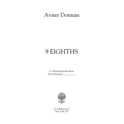 Avner Dorman: 9 Eighths