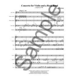 Avner Dorman: Concerto For Violin And A Rock Band