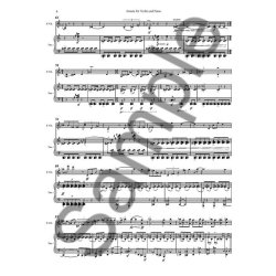 Avner Dorman: Sonata For Violin And Piano