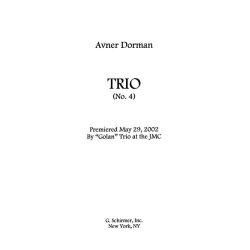 Avner Dorman: Trio