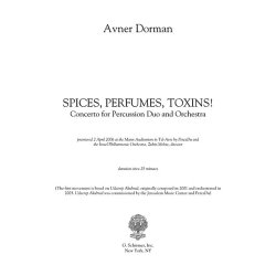 Avner Dorman: Spices, Perfumes, Toxins! - Movement I - Piano Reduction