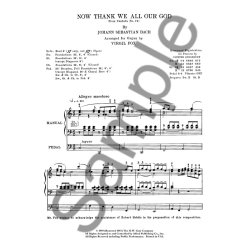 J.S. Bach: Now Thank We All Our God (Cantata No. 79) - Organ