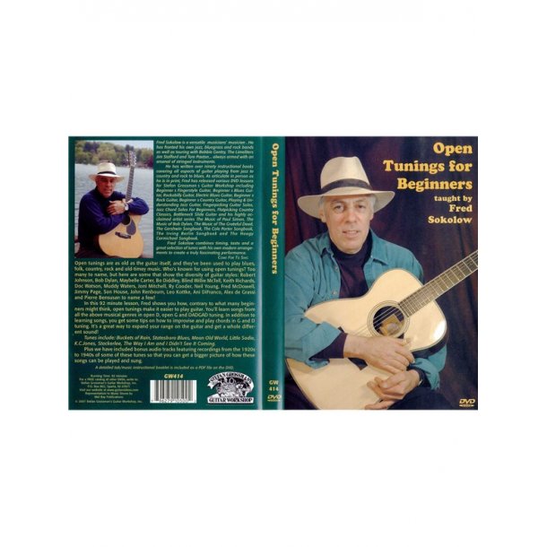 Fred Sokolow: Open Tunings For Beginners (DVD)