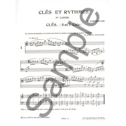 Gartenlaub Cles Et Rythmes Volume 1 5 Cles Et 7 Cles Book