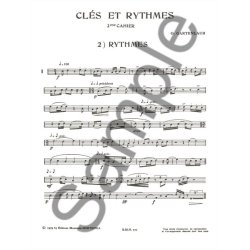 Gartenlaub Cles Et Rythmes Volume 2 Rythmes Book