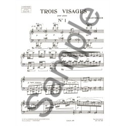 Odette Gartenlaub: Three Faces (Piano)