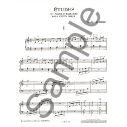 Freddy Alberti: Etudes en Forme d'Exercices (Harp solo)