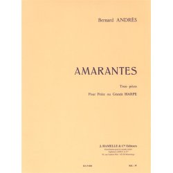 Bernard Andr&egrave;s: Amarantes (Harp solo)