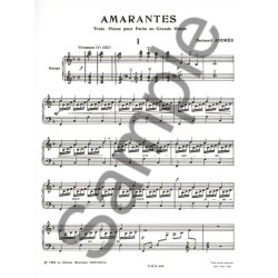 Bernard Andr&egrave;s: Amarantes (Harp solo)