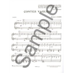 Bernard Andr&egrave;s: Contes vagues (Harp solo)