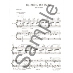 Bernard Andr&egrave;s: Le Jardin des Paons (Harps 2)