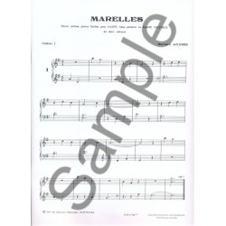 Marelle pour harpe ou harpe celtique volume 1