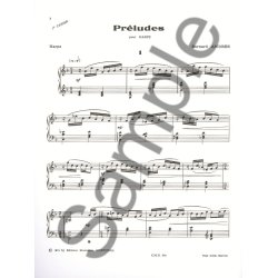 Bernard Andr&egrave;s: Pr&eacute;ludes Vol.1: No.1 - No.5 (Harp Solo)