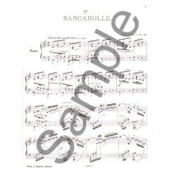 Gabriel Faur&eacute;: 6 Barcarolles et 5 Impromptus (Piano solo)