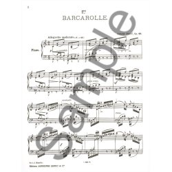 Gabriel Faure: Barcarolle No.1 In A Minor Op.26