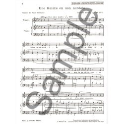 Gabriel Faur&eacute;: La Bonne Chanson - 9 Melodies Pour Une Voix Avec Accompagnement De Piano