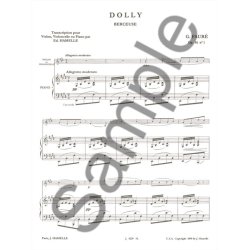 Berceuse From Dolly Op 56 No 1 Vln/Pno