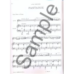 Fantaisie pour fl&ucirc;te et piano op.79