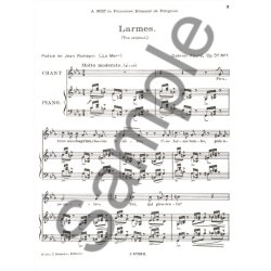 Gabriel Faur&eacute;: 20 M&eacute;lodies Vol.3 (sop) (Voice &amp; Piano)