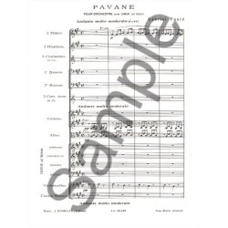 Gabriel Faur&eacute;: Pavane Op. 50 (Pocket Score)