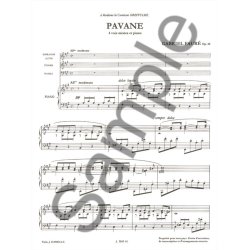 Gabriel Faur&eacute;: Pavane Op.50 (Choral-Mixed accompanied)