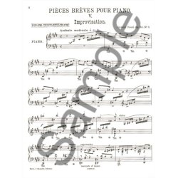 Gabriel Faur&eacute;: Improvisation Op.84, No.5 (Piano solo)