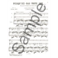 Puisqici Bas Toute Ame Duet 2 Sop Or Sop Ten/Pno