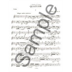 Quartet No 1 Op 15 C Min Pno Vln Vla Vc Sc/Parts