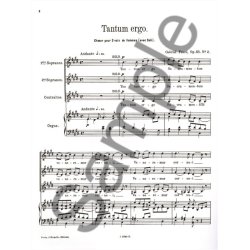 Gabriel Faur&eacute;: Tantum ergo Op.65, No.2 in E major (Choral-Female accompanied)